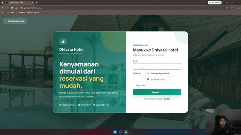 Dhiyata Hotel — Hotel Reservation Management System